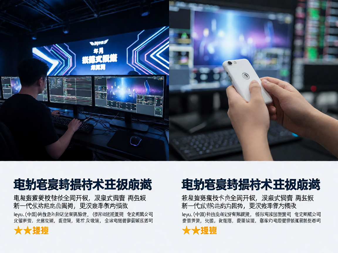 电竞赛事转播技术升级现场